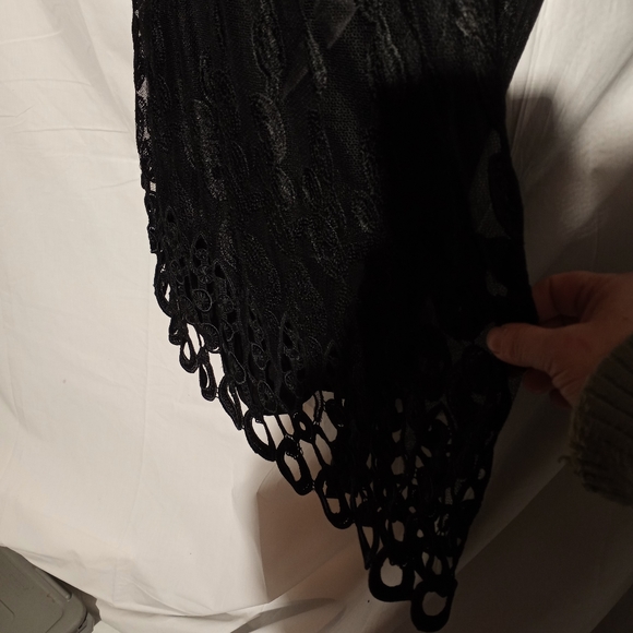 VIVIENNE TAM Black Lace Strapless Dress - Picture 5 of 6